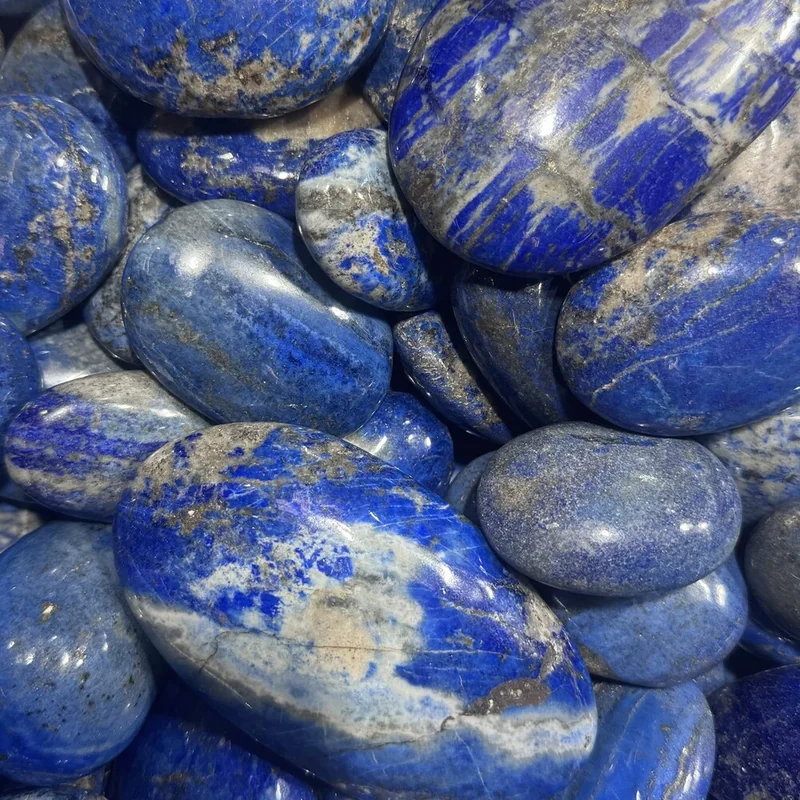 Lapis Lazuli natural stone close-up