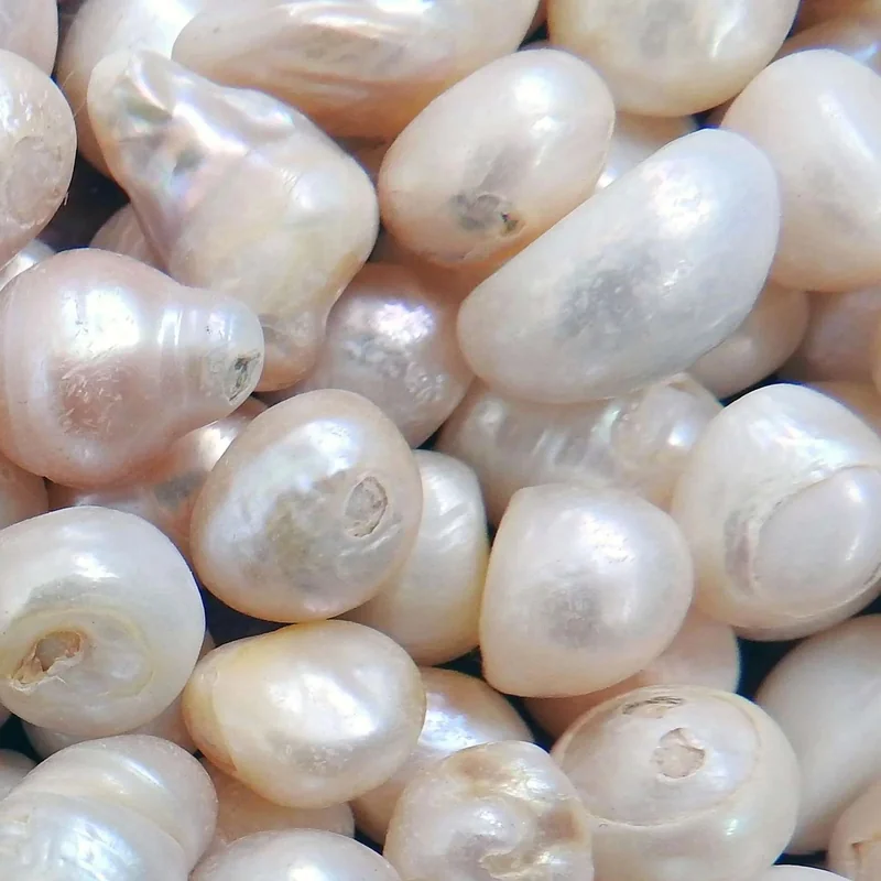 Pearl natural stone close-up